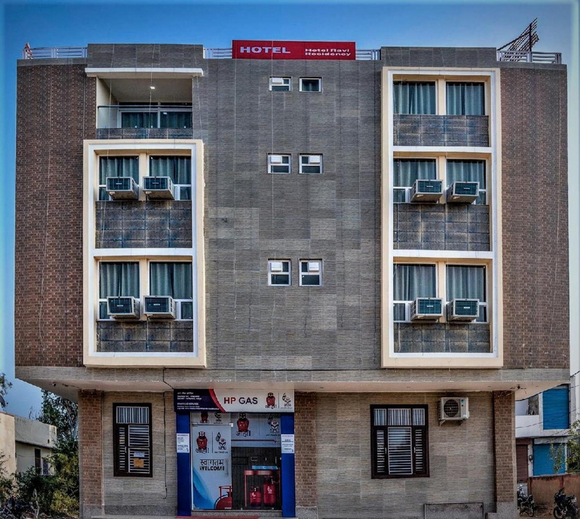 Hotel Ravi Residency Bharatpur Exterior foto